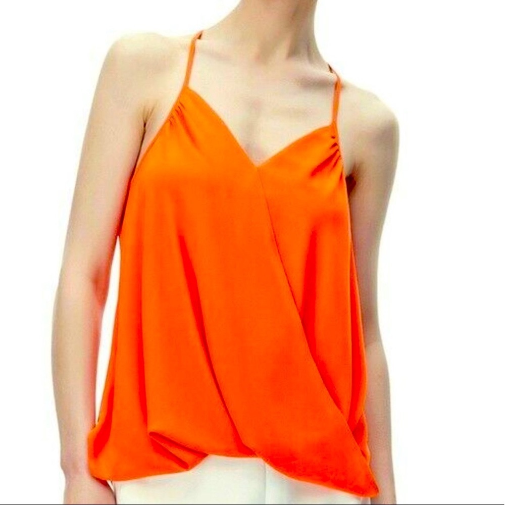 NWT Naked Zebra Top in Orange - S